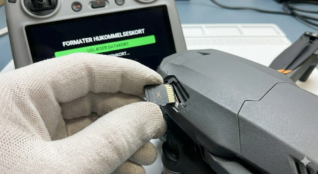 Formatering af hukommelseskort